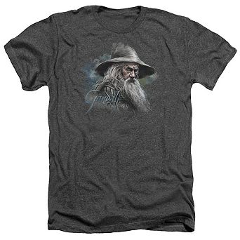 The Hobbit Gandalf The Grey Adult Heather T-shirt
