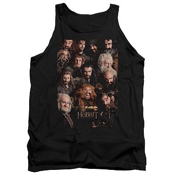 The Hobbit Dwarves Poster Adult Tank Top