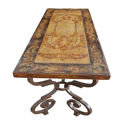 Afd Home Santa Lucia Belruse Iron Console