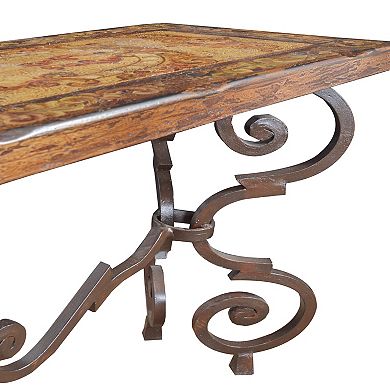 Afd Home Santa Lucia Belruse Iron Console