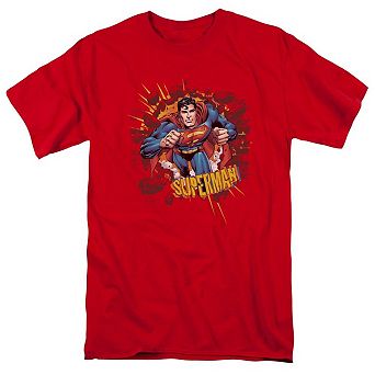 Superman Sorry About The Wall Short Sleeve Adult T-shirt