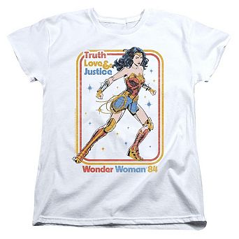 Wonder Woman 84 Retro Justice 84 Short Sleeve Women´s T-Shirt