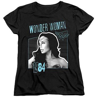 Wonder Woman 84 Space Poster Short Sleeve Women´s T-Shirt