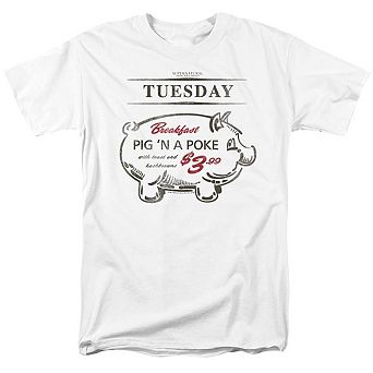 Supernatural Pig N Poke Short Sleeve Adult T-shirt