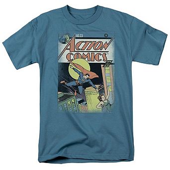 Superman Vintage Heroes Short Sleeve Adult T-shirt