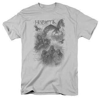 The Hobbit Hobbit Sketches Short Sleeve Adult T-shirt