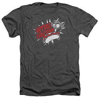 Teen Titans Go Hot Dog Adult Heather T-shirt