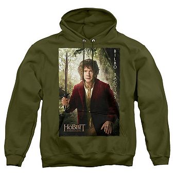 The Hobbit Bilbo Poster Adult Pull Over Hoodie