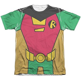 Teen Titans Go Robin Uniform Sleeve T-shirt