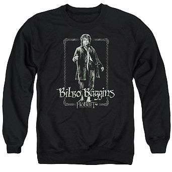 The Hobbit Bilbo Stare Adult Crewneck Sweatshirt