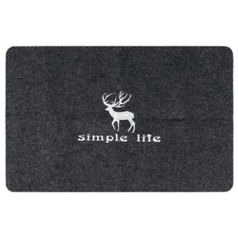 Non-slip Rubber Backing Indoor Outdoor Doormats, 24" X 36"