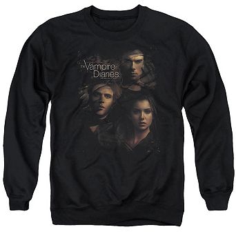 Vampire Diaries Smokey Veil Adult Crewneck Sweatshirt