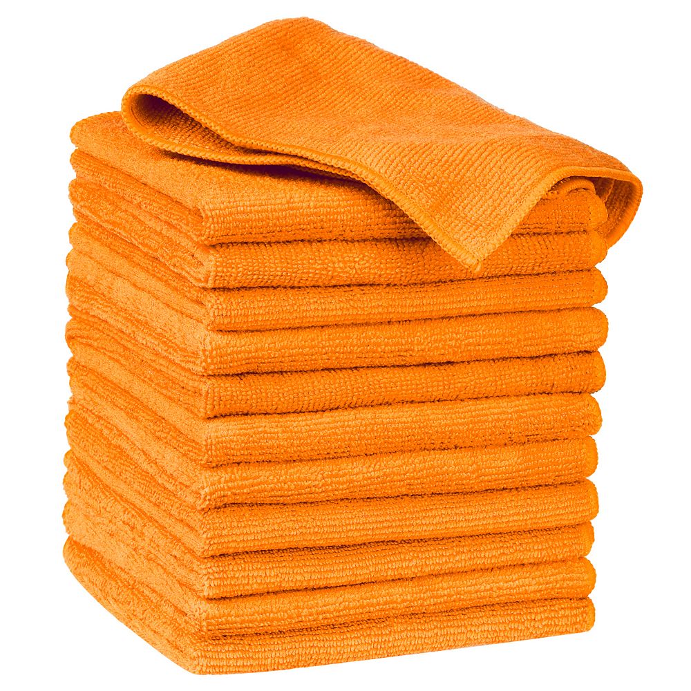 Maxshine Microfiber Tear-Away Towel Roll – 30 Reusable 12"x12