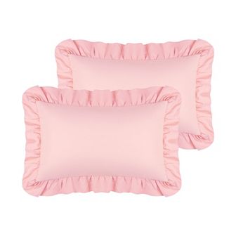 Single Layer Ruffled Envelope Closure Pillowcases 2 pc 20" X 30"