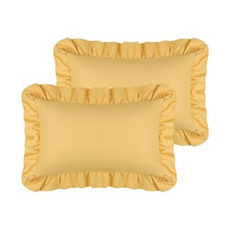 Single Layer Ruffled Envelope Closure Pillowcases 2 pc 20" X 30"