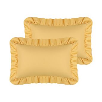 Single Layer Ruffled Envelope Closure Pillowcases 2 pc 20" X 30"