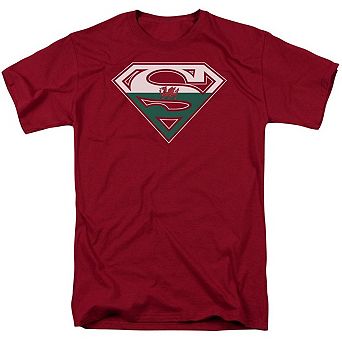 Superman Welsh Shield Short Sleeve Adult T-shirt