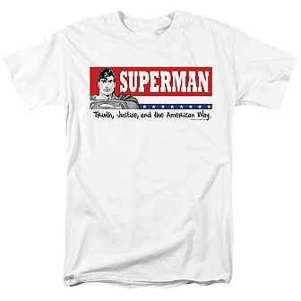 Superman Superman For President Short Sleeve Adult T-shirt