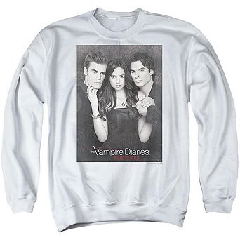 Vampire Diaries That Was Then Adult Crewneck Sweatshirt