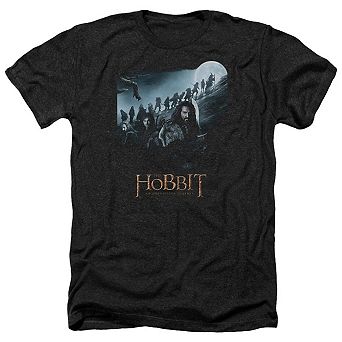 The Hobbit A Journey Adult Heather T-shirt