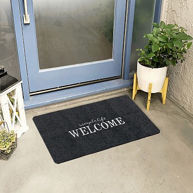 Non-slip Rubber Backing Indoor Outdoor Doormats, 20" X 32"