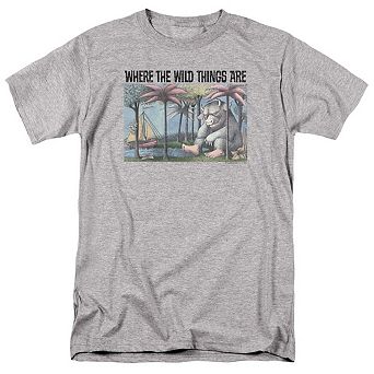 Where The Wild Things Are Cover Art Short Sleeve Adult T-shirt