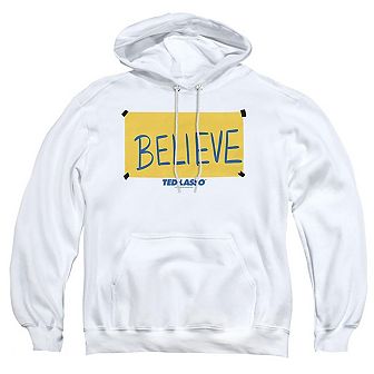 Ted Lasso Ted Lasso Believe Sign Adult Pull Over Hoodie