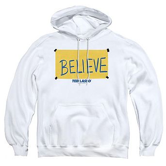 Ted Lasso Ted Lasso Believe Sign Adult Pull Over Hoodie