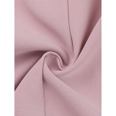 Elegant Peplum Blazer for Women's Peter Pan Collar Ruffles Office Work Blazers