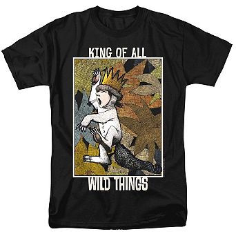 Where The Wild Things Are King Of All Wild Things Short Sleeve Adult T-shirt
