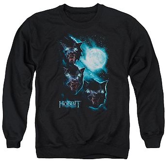 The Hobbit Three Warg Moon Adult Crewneck Sweatshirt
