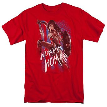 Wonder Woman Movie American Hero Short Sleeve Adult T-shirt