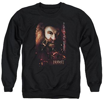 The Hobbit Gloin Poster Adult Crewneck Sweatshirt