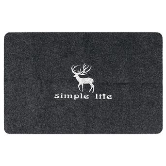 Non-slip Rubber Backing Indoor Outdoor Doormats, 18" X 28"