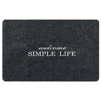 Non-slip Rubber Backing Indoor Outdoor Doormats, 18" X 28"