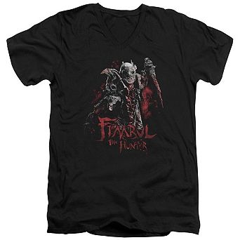 The Hobbit Fimbul The Hunter Short Sleeve Adult V Neck T-shirt