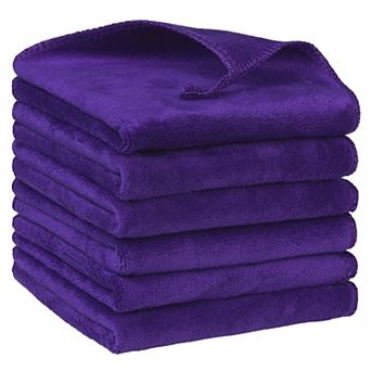 Dishwashing Cleaning Microfiber Thick Absorbent Kitchen Towels 6 pc 12" X 12"