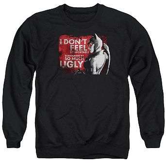 Batman Arkham City So Much Ugly Adult Crewneck Sweatshirt