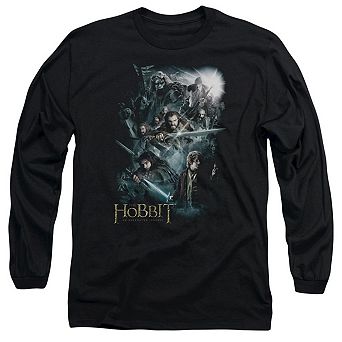 The Hobbit Epic Adventure Long Sleeve Adult T-shirt