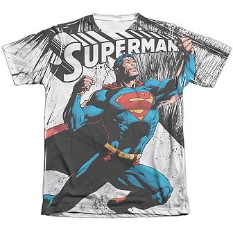 Superman To Infinity Sleeve T-shirt
