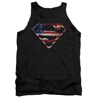 Superman Super Patriot Adult Tank Top