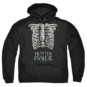 Supernatural Hunter Inside Adult Pull Over Hoodie