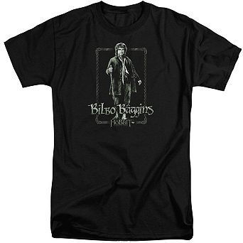 The Hobbit Bilbo Stare Short Sleeve Adult Tall T-shirt