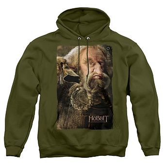 The Hobbit Oin Adult Pull Over Hoodie