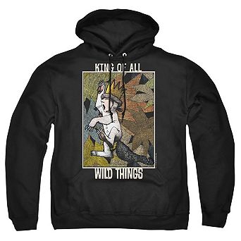 Where The Wild Things Are King Of All Wild Things Adult Pull Over Hoodie