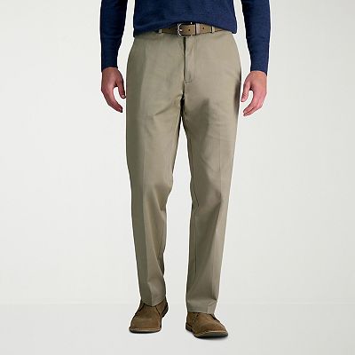 パンツ CLASSIC FIT TROUSERS GRAIGE HAGGAR Mens Gray Expandable Waist, Classic Fit Pants 44 X 32