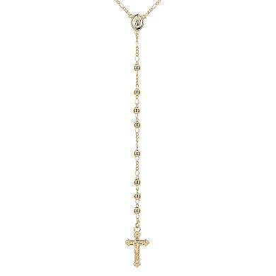 Gratitude & Grace Cross Rosary Necklace