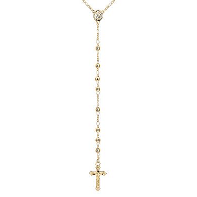 Gratitude & Grace Cross Rosary Necklace