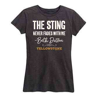 Women's Yellowstone Sting Never Fades Graphic Tee