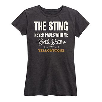 Women's Yellowstone Sting Never Fades Graphic Tee